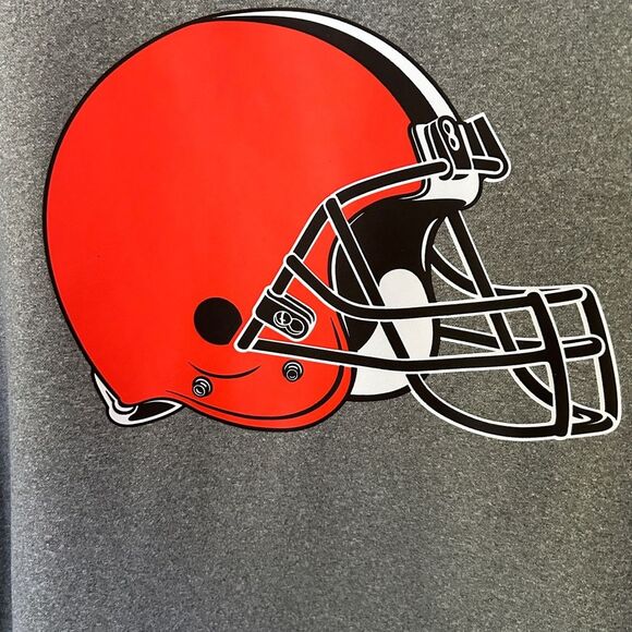 Nike dri- fit Gray Cleveland Browns Performance Circuit Logo Essential Hoodie - Picture 5 of 11